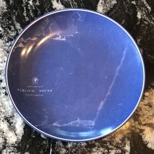 Pamlico Sound Coastal Blue Bread and Butter Plate - Home Dining